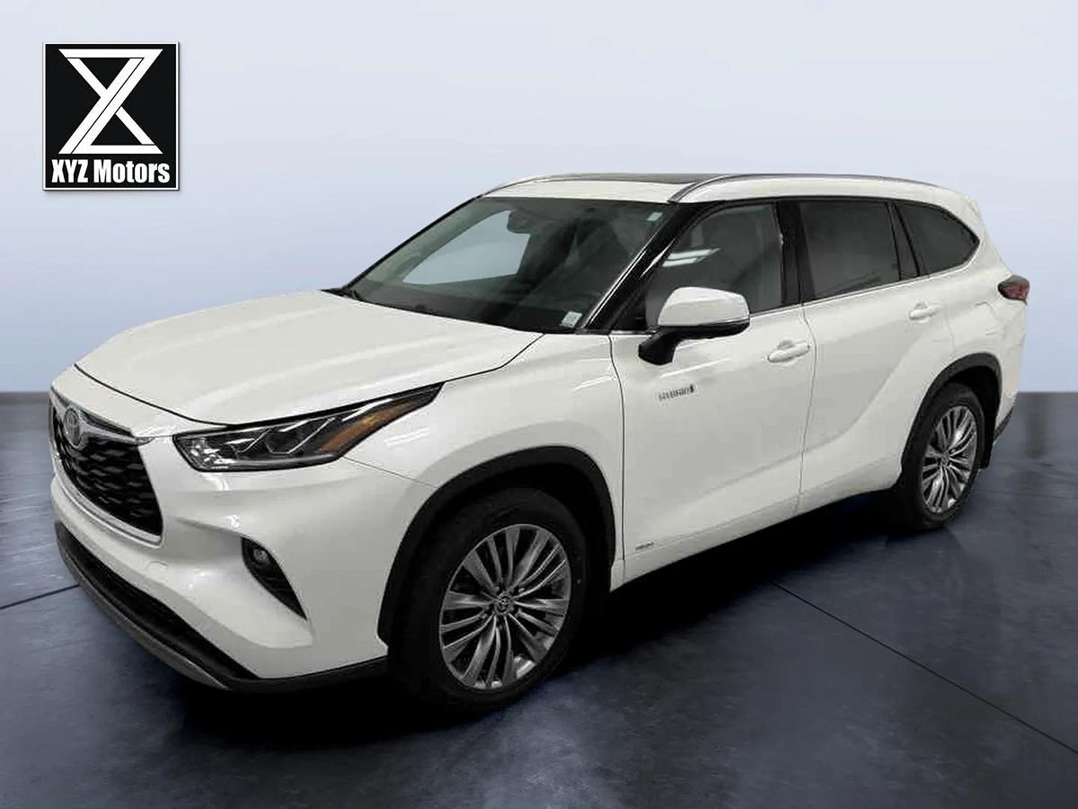 Sold 2021 Toyota Highlander Hybrid Platinum in Grand Rapids